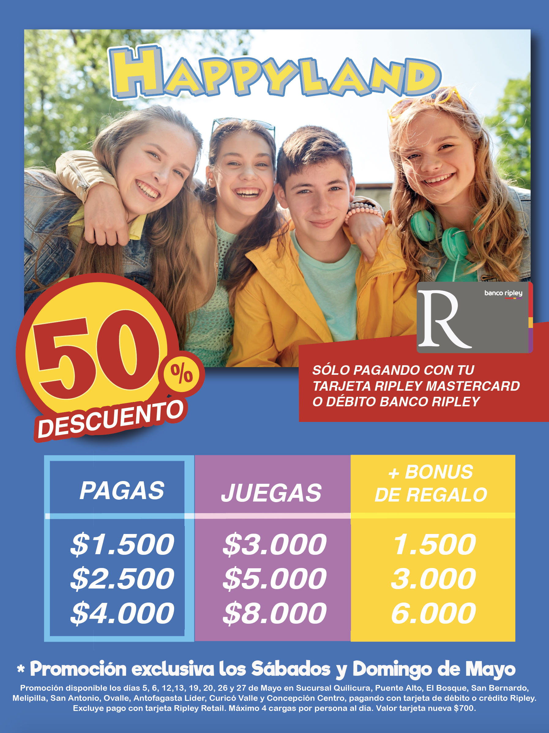 Tarjeta de online video ripley